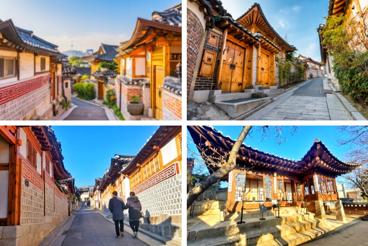 Corea del sur Bukchon Hanok Village