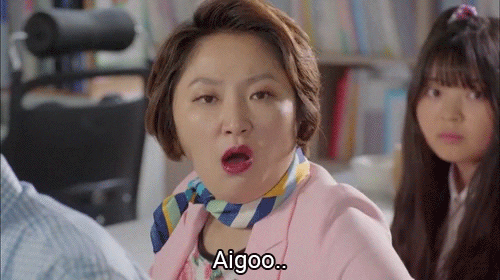 aigoo, expresión coreana